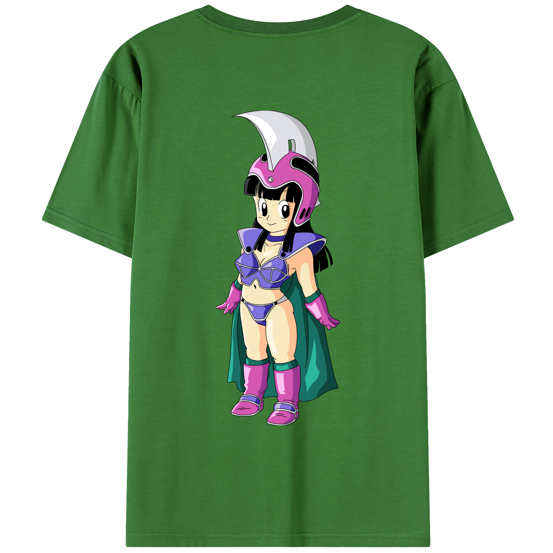 （画像用） ドラゴンボール チチ DRAGON BALL Chichi レディース半袖Tシャツ(バックプリント)